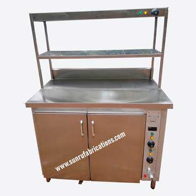 stainless steel hot table stainless steel hot table