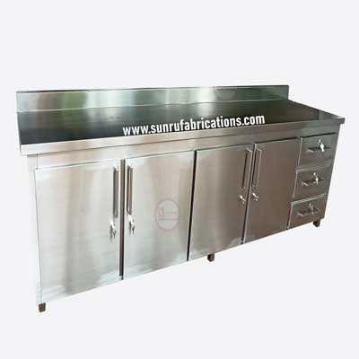 table pantry stainless steel table pantry